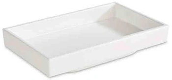 Miska ASIA PLUS, melamín, biela, 15.5x9.5x3 cm, 150 ml | APS 15477