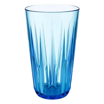 Pohár z tritánu CRYSTAL, modrý, 500 ml, 9x15.5 cm, sada 48 kusov | APS 10515