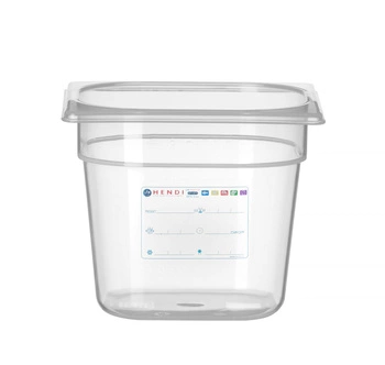 HACCP polypropylén GN 1/6 hrniec 15 cm hlboký HENDI 880463