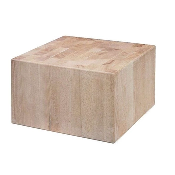 Mäsiarsky drevený blok, 30x30x20 cm | CONTACTO 3644/303