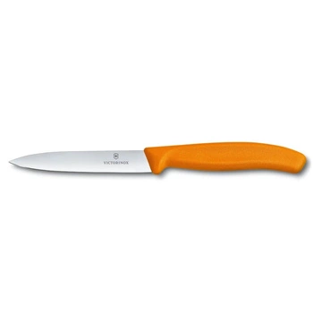 Švajčiarsky nôž na zeleninu Classic oranžový dĺžka čepele 10 cm | VICTORINOX 6.7706.L119