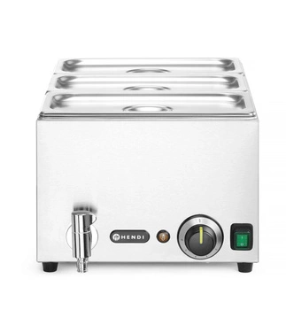 Bemar RANGER s výpustným kohútikom, 3 x GN 1/3, 1 kW, 230 V | HENDI 238868