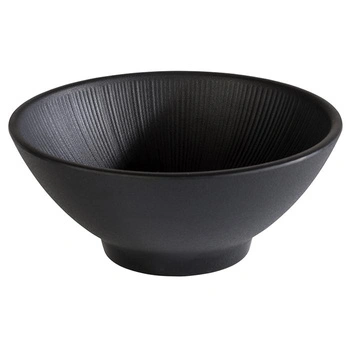 Miska NERO, melamín, čierna, 16x6.5 cm, 500 ml | APS 85069