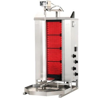 Elektrický gyros (kebab) na kebab, do 50 kg, 4 vykurovacie zóny, 7.6 kW | POTIS CE4