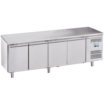 Chladiaci stôl monoblok 4-dverový GN 1/1 Forcold, 553 l, z nehrdzavejúcej ocele | FIMAR M-GN4100TN-FC