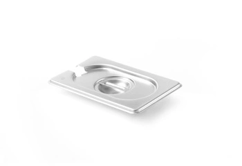 KITCHEN LINE GN 1/9 oceľové veko s výrezom pre naberačku HENDI 806975