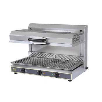 Elektrický salamander 3-zónový, rošt 74x37,5 cm, 4,5 kW, 230 V | ROLLER GRILL SEM 800 PDS