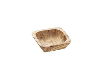 Miska OLIVE z olivového dreva, 7.5x7.5x2.5 cm, 50 ml | APS 1013