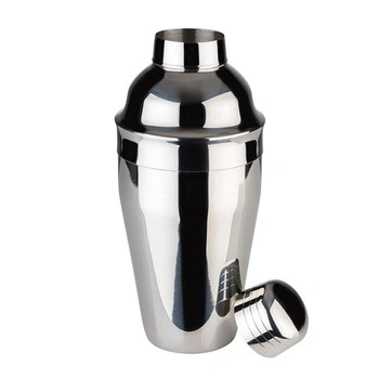 Šejker so zátkou "BLEND", nehrdzavejúca oceľ, lesk, 500 ml | APS 36010