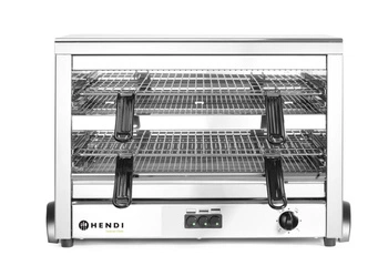 Kvarcový opekací gril MAXI GN 1/1, 53x34 cm, 4.5 kW, 400 V | HENDI 264331