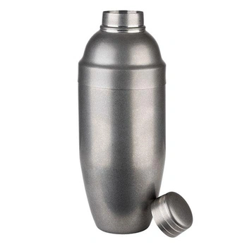Shaker so zátkou „BLEND“, nehrdzavejúca oceľ, matná, 700 ml | APS 93366