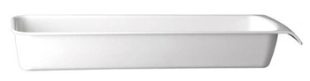 Miska CASCADE GN 2/4 z melamínu, biela, 53x16.2x7.5 cm, 3.65 l | APS 83961
