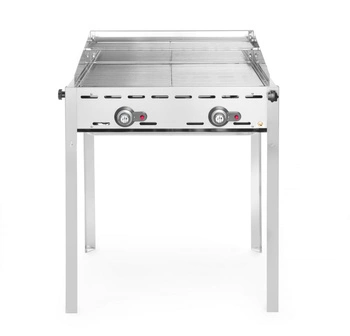 Plynový gril Green Fire Profi Line 2-horákový, 11,6 kW | HENDI 149621