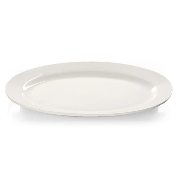 Oválny porcelánový podnos Modermo Prima 40 cm | MODERMO MP019