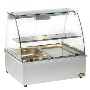 Vyhrievaná vitrína s bain-marie, 2 GN 1/1 | ROLLER GRILL BMV 20 I