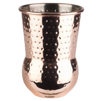 Pohár JULEP, farba tepaná meď, 8x11,5 cm, 400 ml | APS 93337