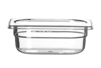 Nádoba COOL transparentná, GN 1/9, 6.5 cm zo SAN | HENDI 882382
