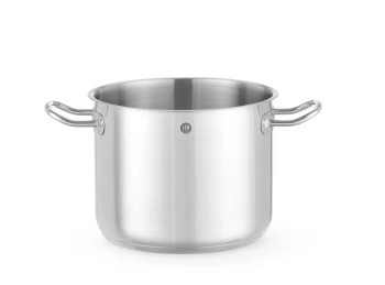 Vysoký hrniec z nehrdzavejúcej ocele bez pokrievky, Kitchen Line, objem 5 l, priemer 20 cm, výška 16 cm | HENDI 837764