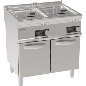 Elektrická fritéza, 2-komorová na podstavci - objem 2x13 l | TECNOINOX 716127