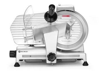 Krájač na údeniny Kitchen Line 250, 0-12 mm, priemer čepele 25 cm, 230 V | HENDI 210000