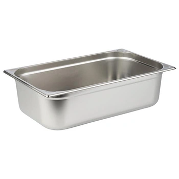 Nádoba GN 1/1 hĺbka 15 cm, z nehrdzavejúcej ocele | APS 81106