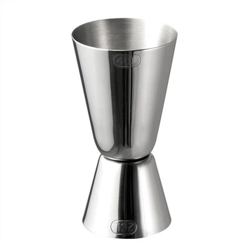 Odmerka barmanská obojstranná 2 cl - 4 cl, 8,5 cm | APS 93121
