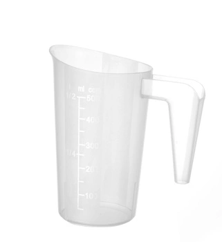 Džbán odmerka z polypropylénu 0,5 l | HENDI 567814