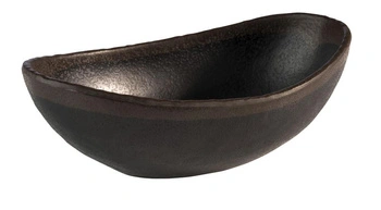 Miska MARONE, melamín, čierno - hnedá, 16.5x10x5.5 cm, 250 ml | APS 84731