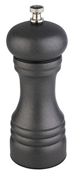 Mlynček na korenie GUNMETAL, nehrdzavejúca oceľ, 6x15.5 cm | APS 40555