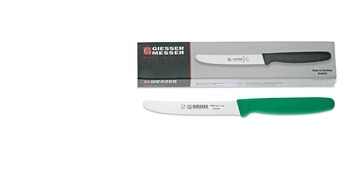 Súprava nožov s vlnitým ostrím - 11 cm, 6-dielna, zelená | GIESSER MESSER 8365 wsp 11-6 gr