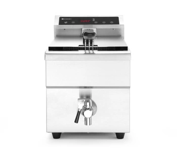 Indukčná fritéza Kitchen Line 8 l, 3,5 kW, 230 V, 1-komorová | HENDI 215012