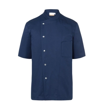 Pánska kuchárska blúzka Gustav navy blue | KARLOWSKY JM 15-10