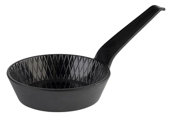 Miska MINI s držadlom, čierna z melamínu, 8.5x15.5x2.5 cm, 70 ml | APS 84776