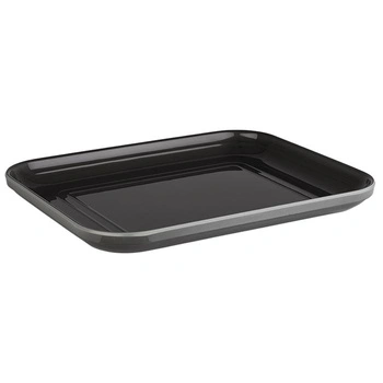 Podnos EMMA GN 1/2 z melamínu, sivý, 32.5x26.5x3 cm | APS 85124