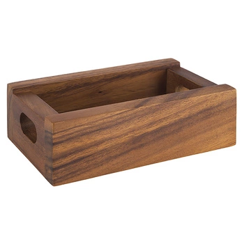 Drevená prepravka Table, akácia, 1 priehradka 15x9,5x5 cm | APS 117276
