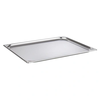 Nádoba GN 2/1 hĺbka 2 cm, z nehrdzavejúcej ocele | APS 81000