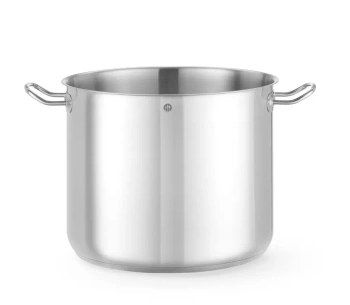 Vysoký hrniec z nehrdzavejúcej ocele bez pokrievky, Kitchen Line, objem 21 l, priemer 32 cm, výška 27 cm | HENDI 837788
