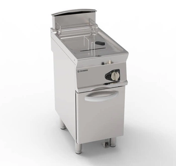 Jednokomorová plynová fritéza 17 l 16,5 kW so studenou zónou a podzónou | TECNOINOX 713128