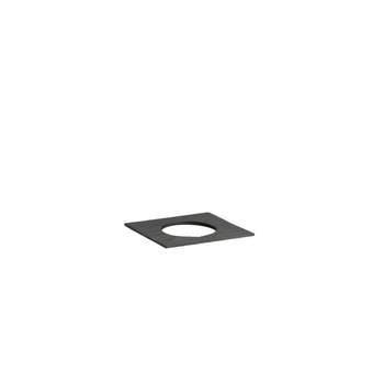 Doska z bridlice s výrezom, Valo pre GN 1/6, 17.6x16.2x1 cm, čierna | APS 14075