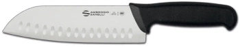 Nôž Santoku so superzúbkovaním, dĺžka 32 cm | AMBROGIO SANELLI S350.018