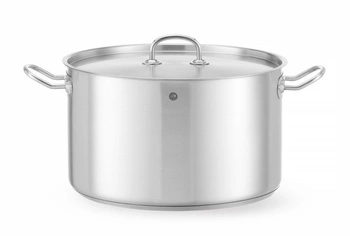 Nerezový stredný hrniec - objem 15 l KITCHEN LINE  | HENDI 836507