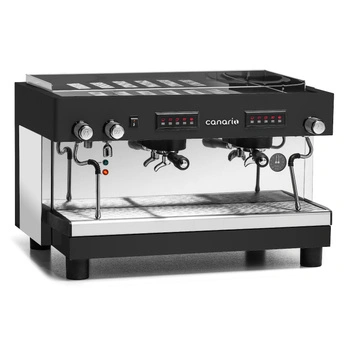 2-pákový kávovar, čierny, 10,5 l, 4,5 kW, 230 V | CANARIO CAFE CC035