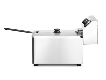 Elektrická fritéza Blue Line 8L, 3,5 kW, 1-komorová, studená zóna | HENDI 205822