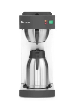 Prekvapkávací kávovar, 2 l, nehrdzavejúca oceľ, 1.4 kW | HENDI 211052