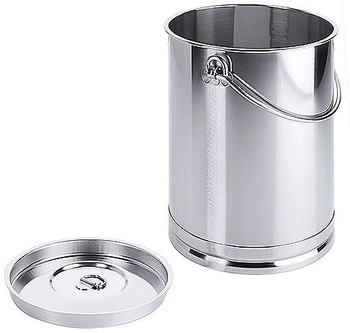 Oceľové vedro s prstencom, 5 l | CONTACTO 3003/005
