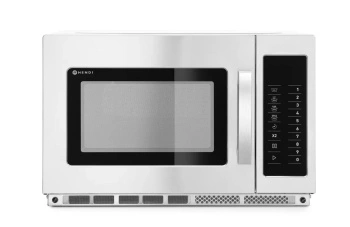 Mikrovlnná rúra s možnosťou programovania, 34 l, 3 kW, nerezová oceľ | HENDI 281369
