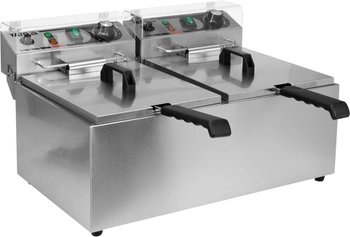 Elektrická fritéza 2-komorová 2x8 l | YATO YG-04623