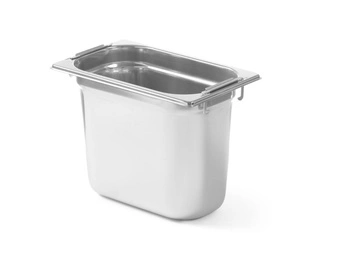 GN 1/4 hrniec 20 cm hlboký s výsuvnými rukoväťami PROFI LINE | HENDI 803608