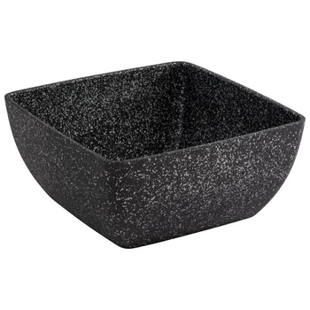 Miska FROSTFIRE, hliníková s povrchovou úpravou, 19x19x9 cm, 1,5 l, sivá škvrnitá | APS 30503