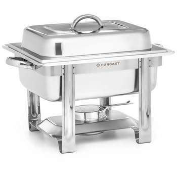 Stolový ohrievač na palivo 4 l GN 1/2 | FORGAST FG03114